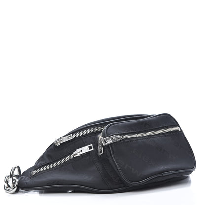 Alexander Wang Nylon Logo Printed Attica Belt Bag Black 4 of 10