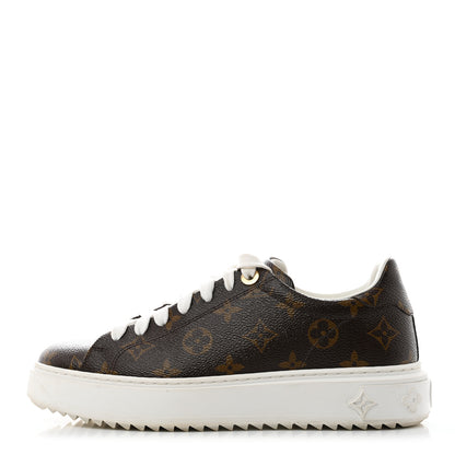 Louis Vuitton Monogram Time Out Sneakers 38 1 of 9