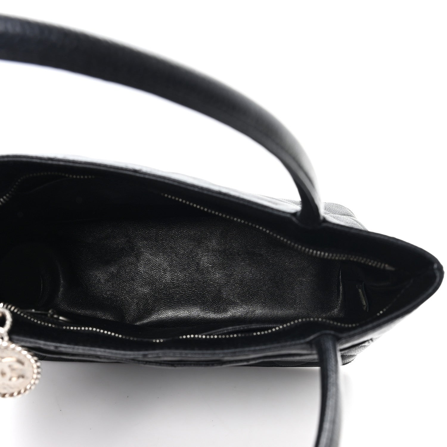 Chanel Caviar Quilted Medallion Tote Black 5 of 10