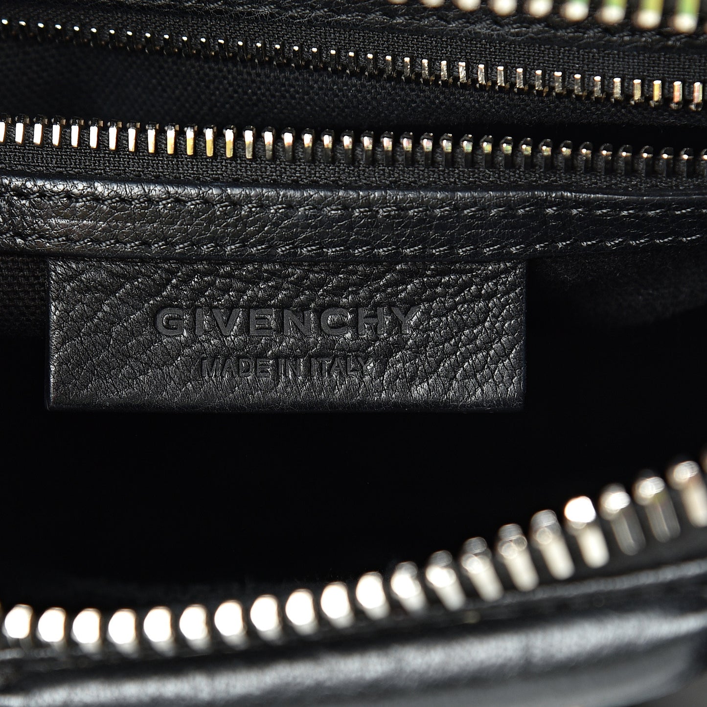 Sugar Goatskin Mini Antigona Black