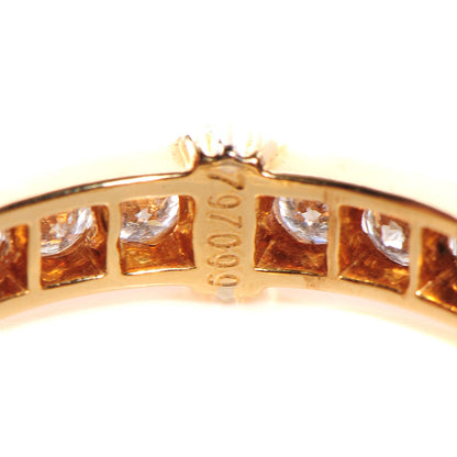 Cartier 18K Yellow White Gold Diamond Contessa Band Ring 51 5.75 3 of 6