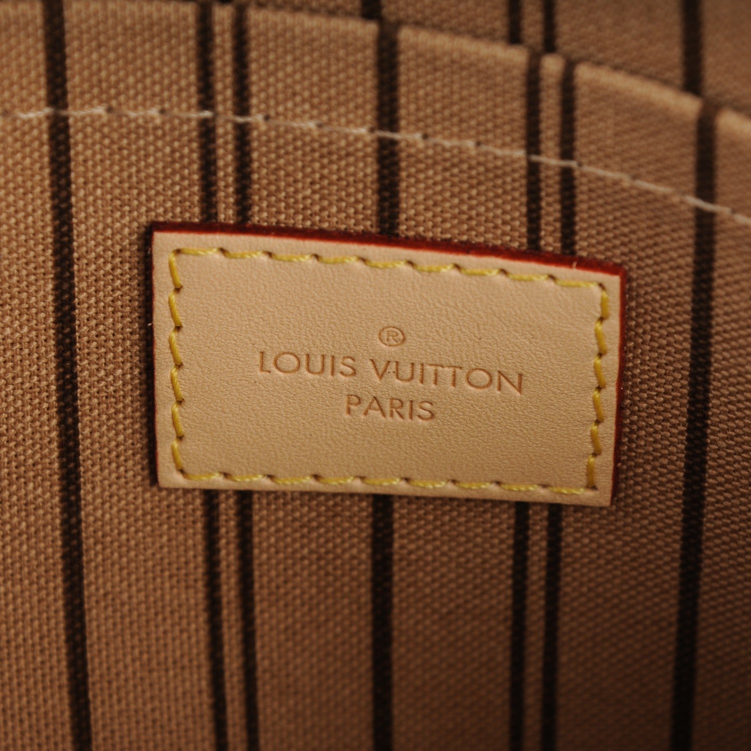 Louis Vuitton Monogram Neverfull MM GM Pochette 6 of 7