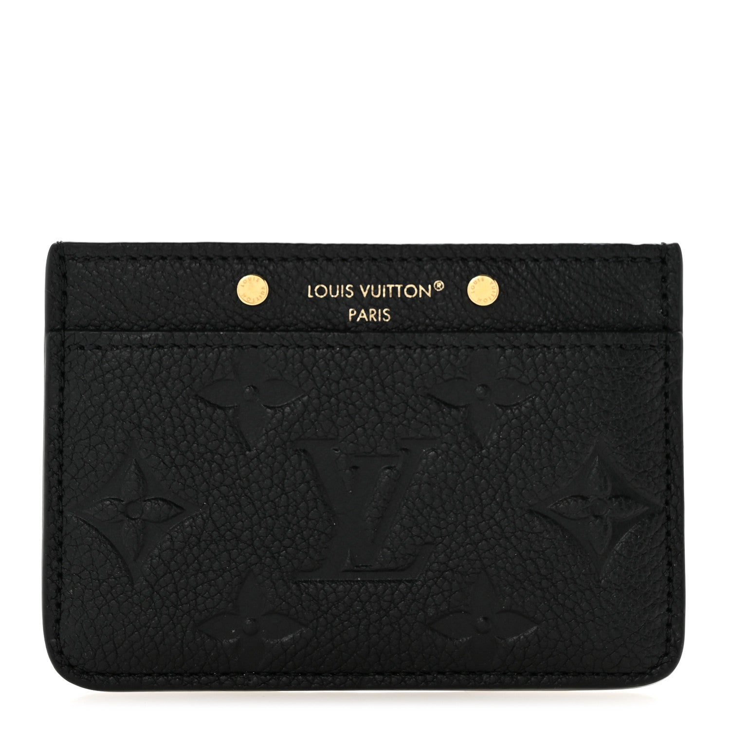 Louis Vuitton Empreinte Card Holder Black 1 of 6