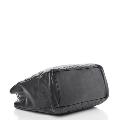 Chanel Caviar Quilted Grand Shopping Tote GST Black 4 of 9