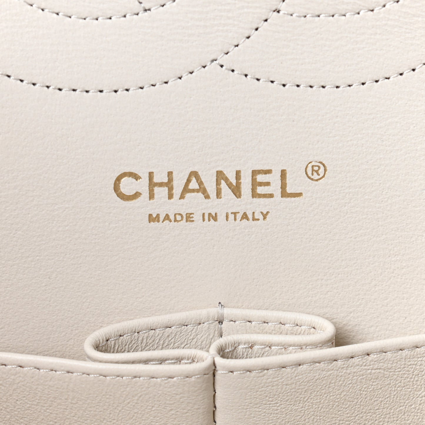 Caviar Quilted Jumbo Double Flap White