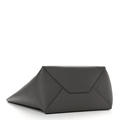 Celine Soft Grained Calfskin Small Belt Cabas Phantom Grey 4 of 8