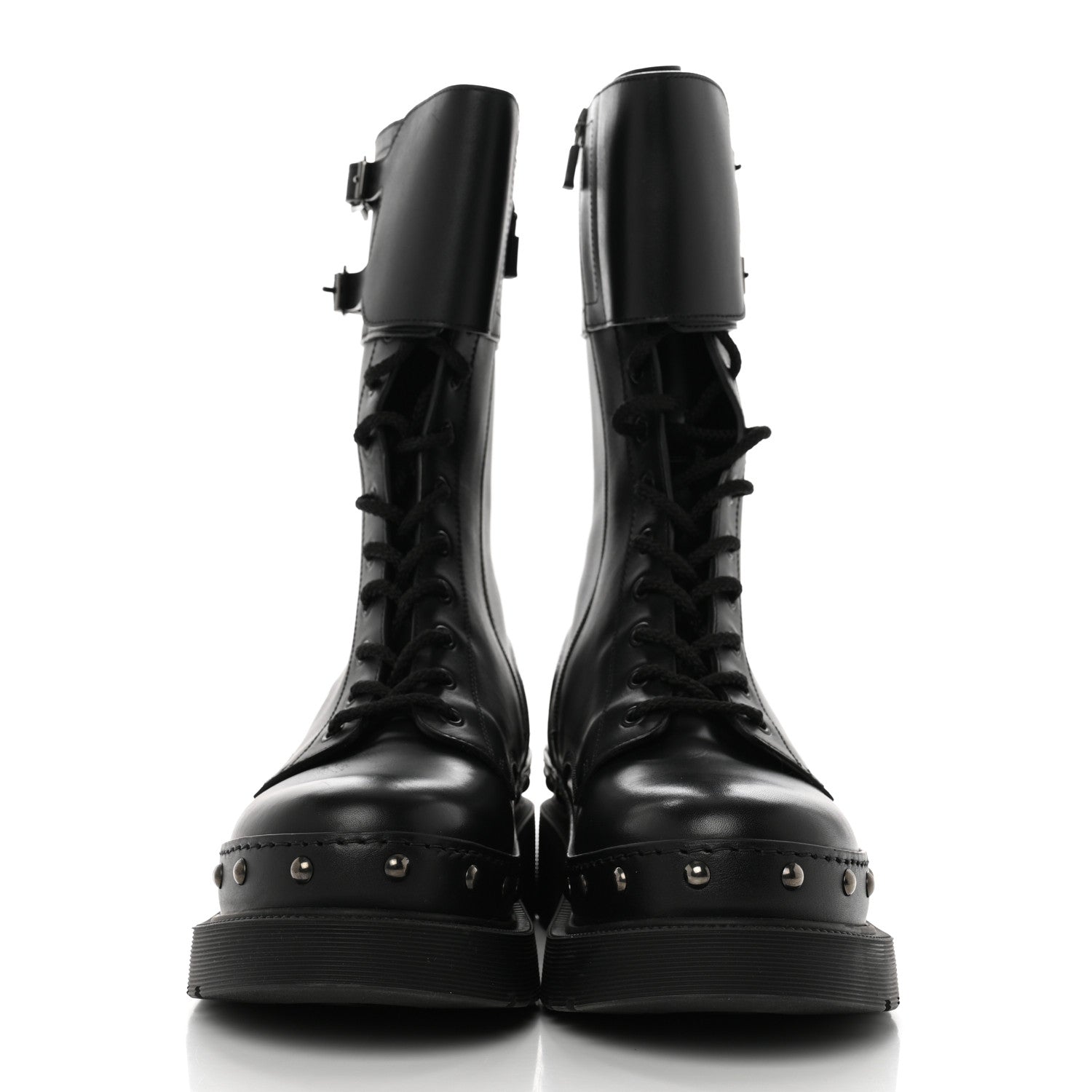 Christian Dior Calfskin Diorquake 25mm Combat Boots 41 Black 2 of 9