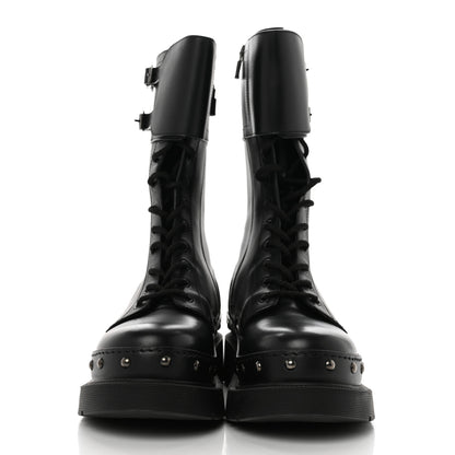 Christian Dior Calfskin Diorquake 25mm Combat Boots 41 Black 2 of 9