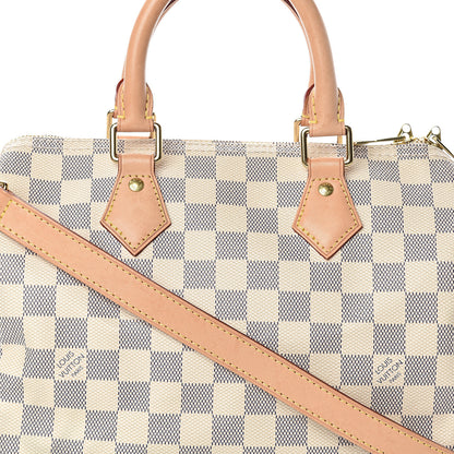 Louis Vuitton Damier Azur Speedy Bandouliere 25 6 of 8