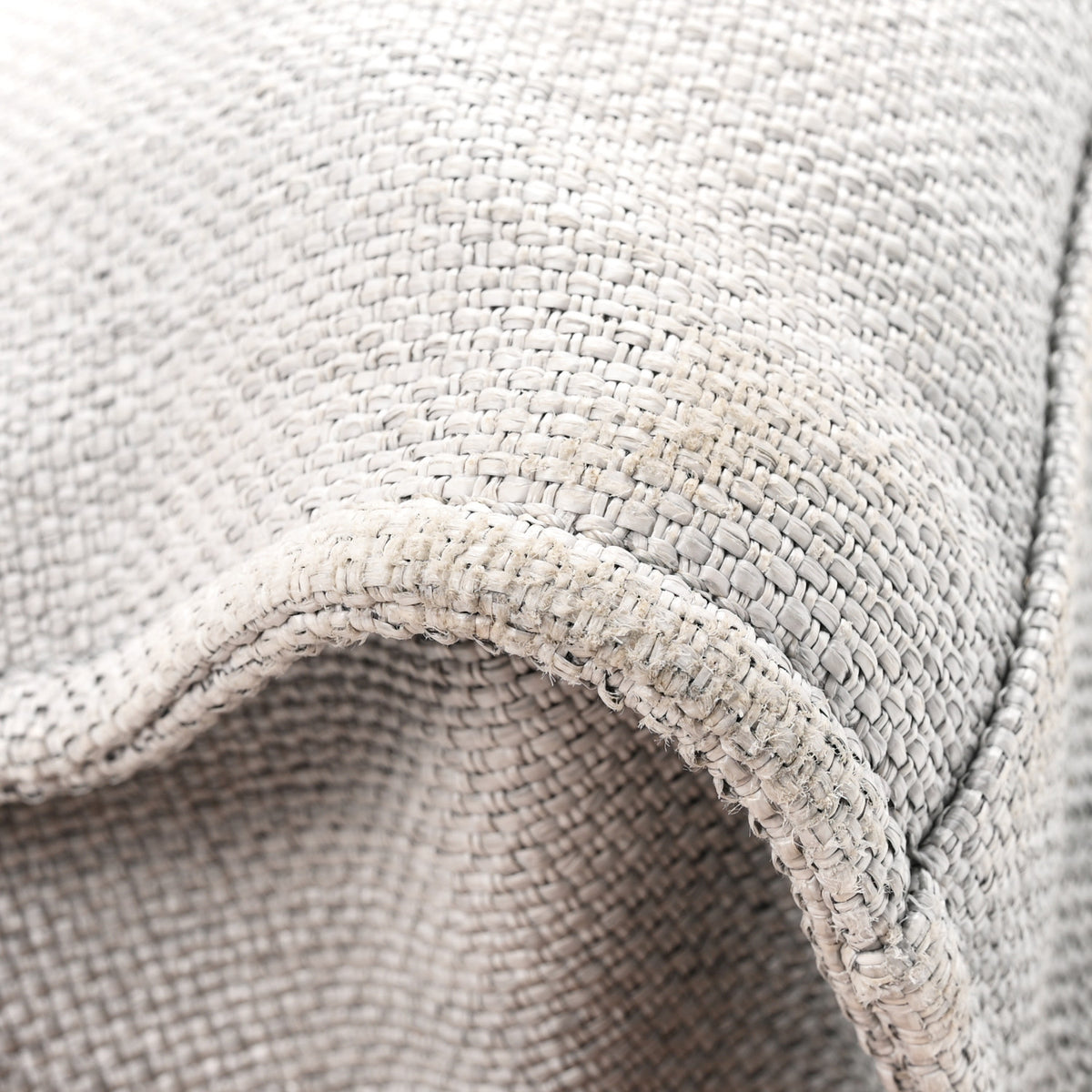 Chanel Canvas Deauville Large Tote Grey 11 of 11