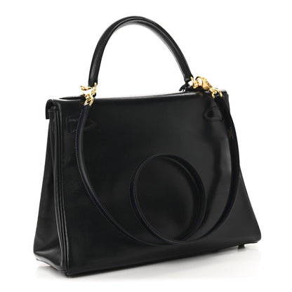 Hermes Box Kelly Retourne 28 Indigo 3 of 10