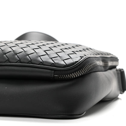 Bottega Veneta Nappa Intrecciato Messenger Bag Black 11 of 11