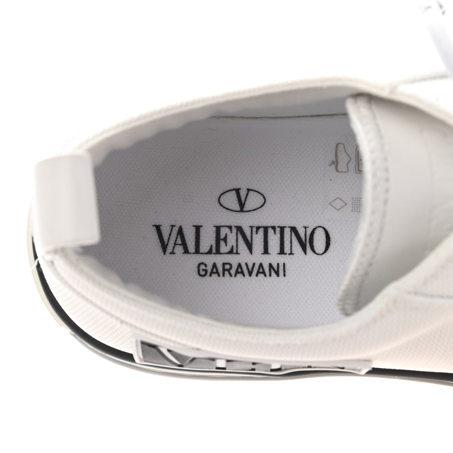 Patent Calfskin Womens Giggies Low Top Sneakers 40.5 White