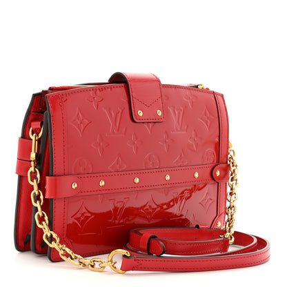 Louis Vuitton Vernis Trunk Clutch Cherry 3 of 9