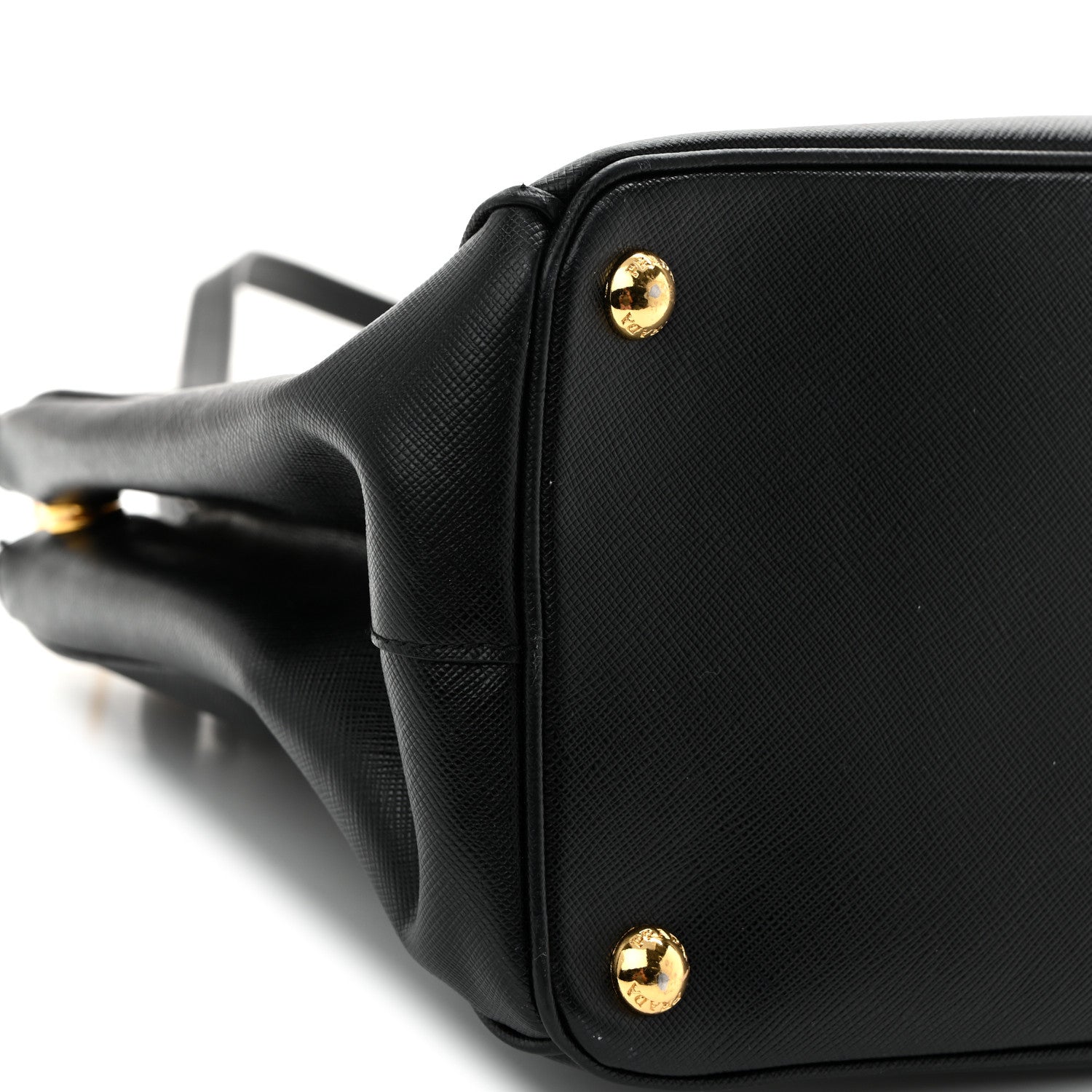 Prada Saffiano Medium Galleria Double Zip Tote Black 9 of 11