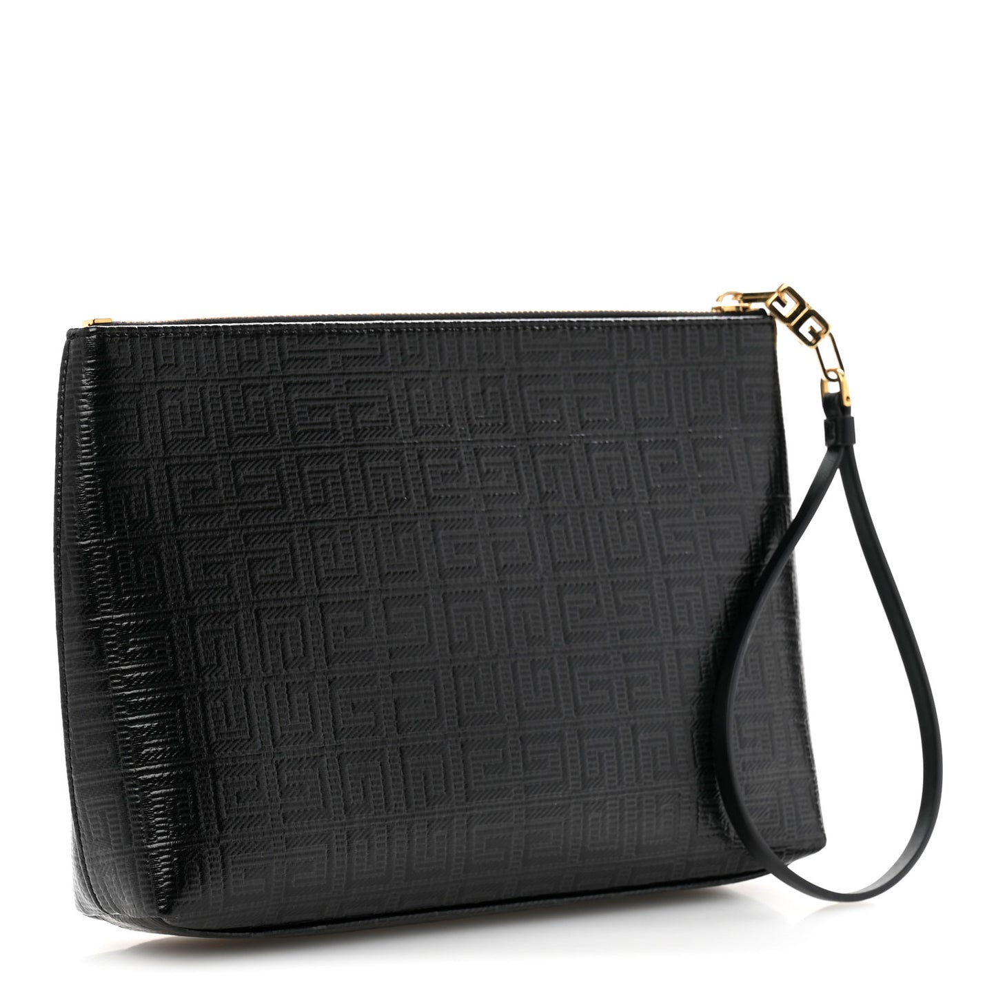 Coated Canvas 4G Travel Pouch Black
