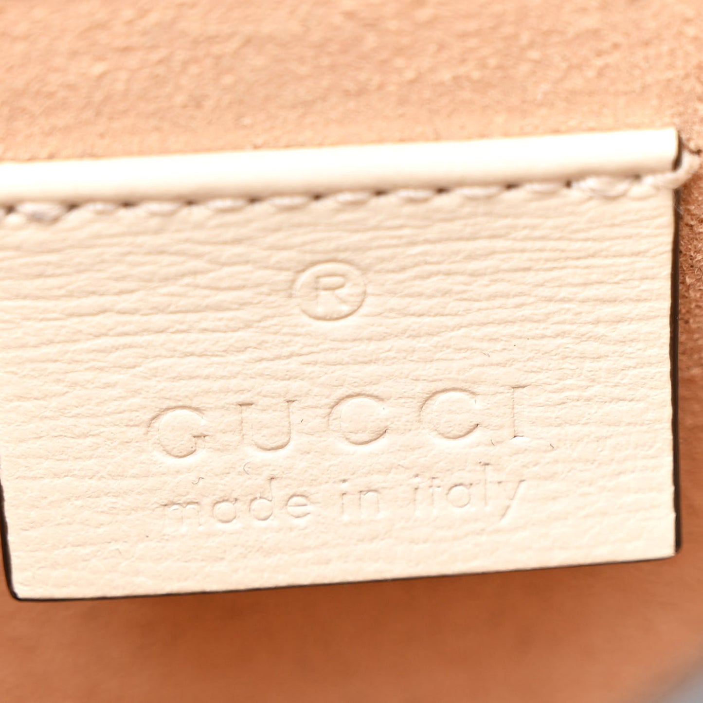 GG Supreme Monogram Azalea Calfskin Mini Horsebit 1955 Crossbody Bag Beige Ebony Mystic White