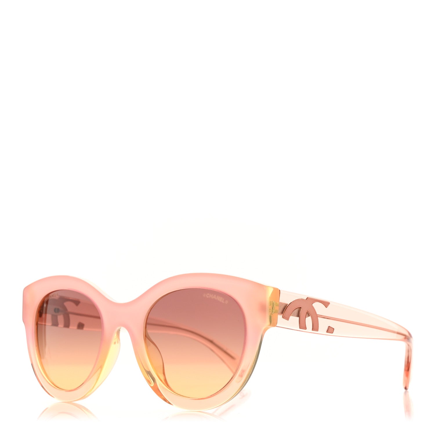 Chanel Acetate CC Sunglasses 71416A Pink 1 of 8