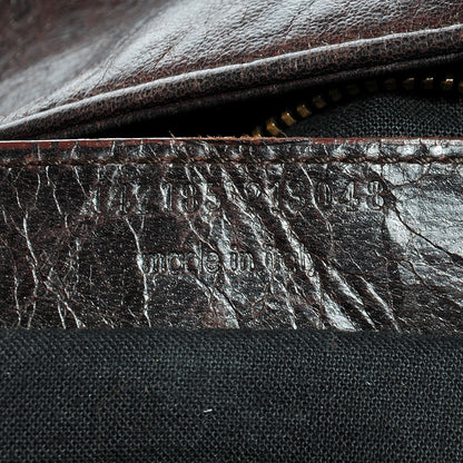 Balenciaga Chevre Shrug Hobo Chocolate 3 of 11
