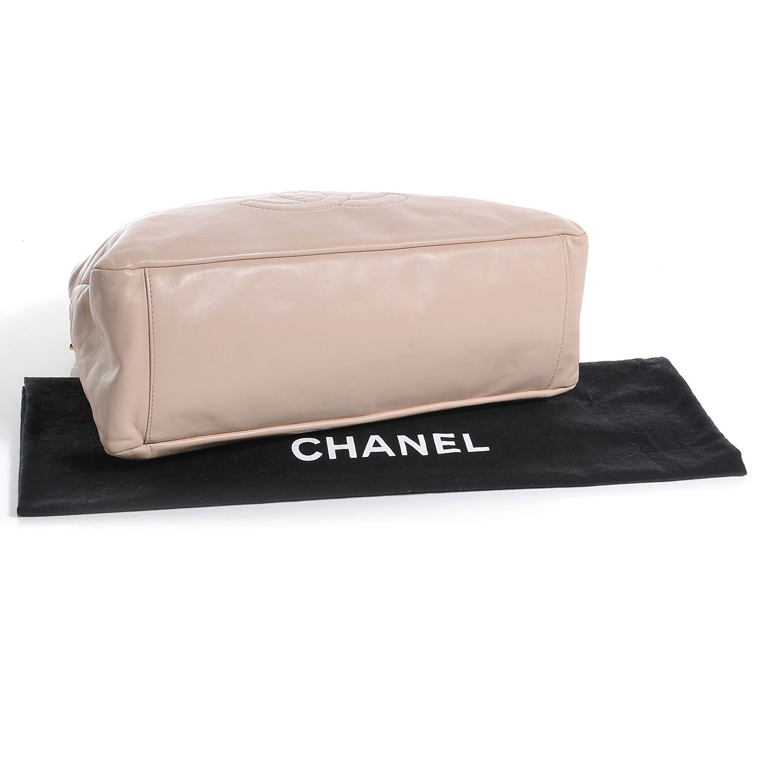 Chanel Calfskin Rodeo Drive Hobo Beige 4 of 7