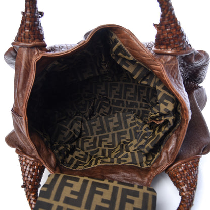 Fendi Nappa Nuvolata Spy Cognac 5 of 10