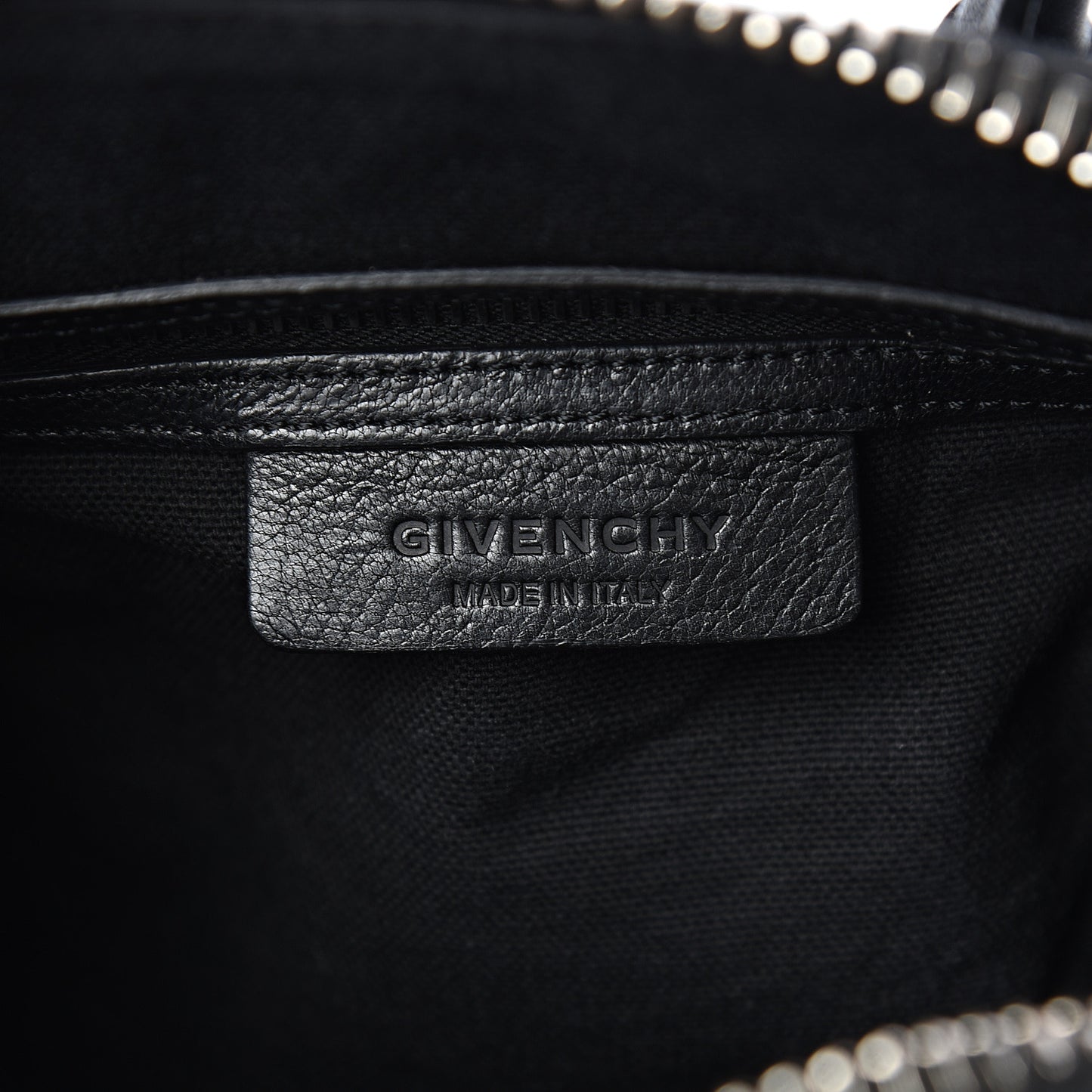 Sugar Goatskin Mini Antigona Black