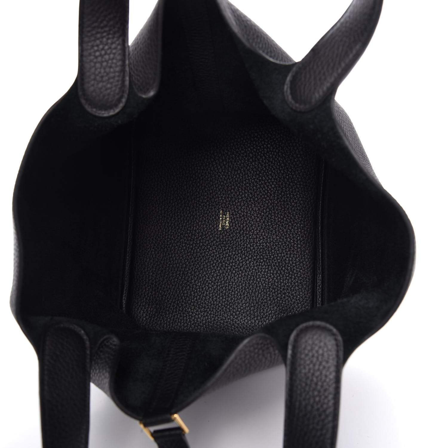 Hermes Taurillon Clemence Picotin Lock 22 MM Black 5 of 9