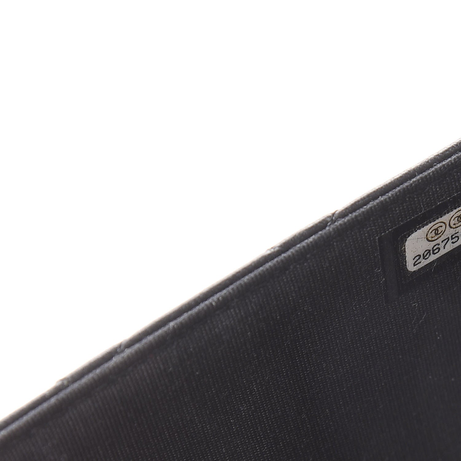 Chanel Calfskin Quilted Boy Wallet On Chain WOC Black 6 of 10