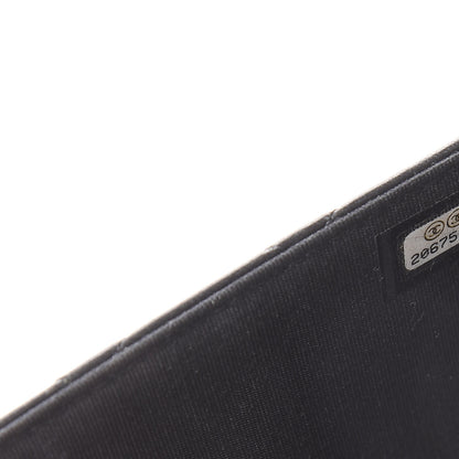 Chanel Calfskin Quilted Boy Wallet On Chain WOC Black 6 of 10