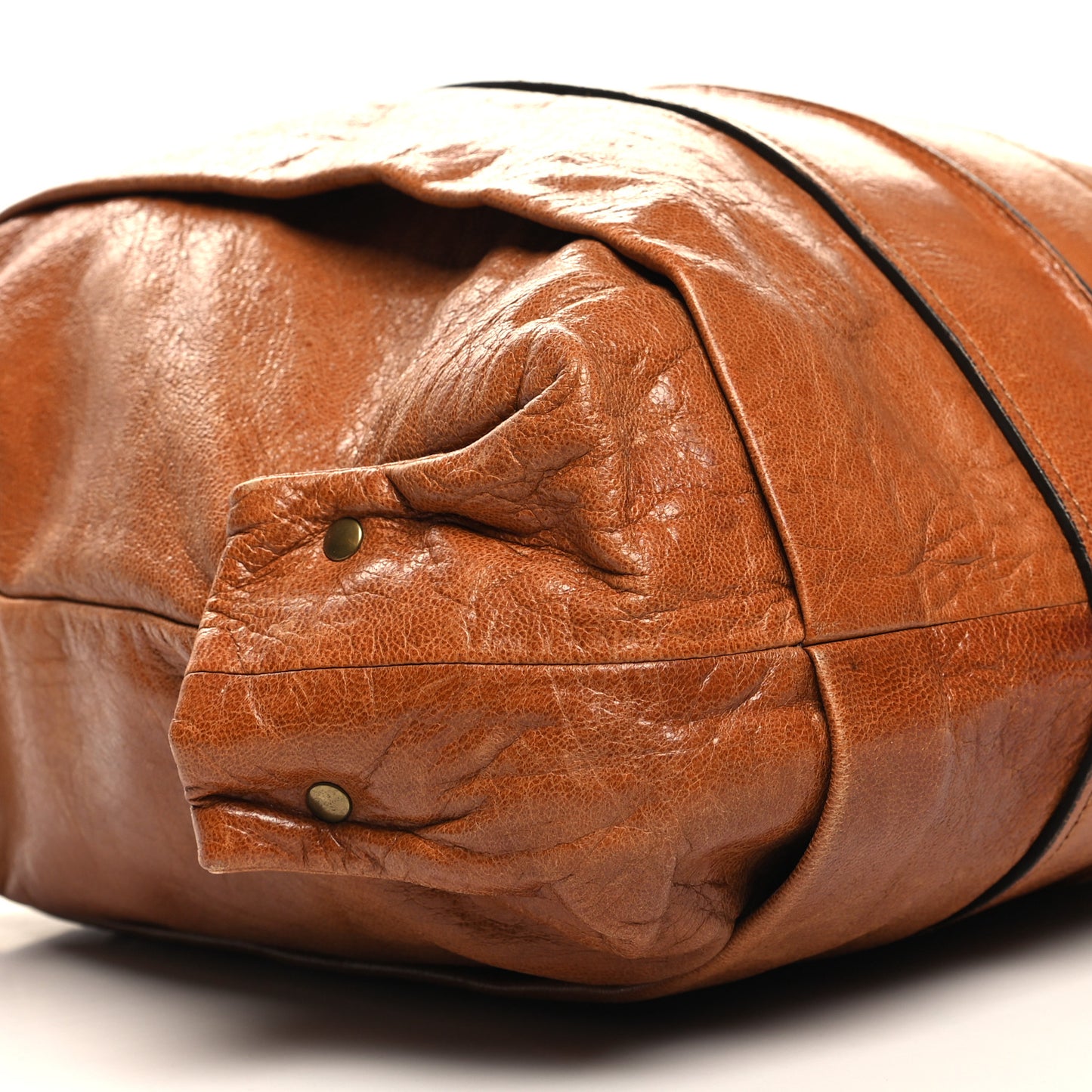 Lambskin Heloise Hobo Nutmeg