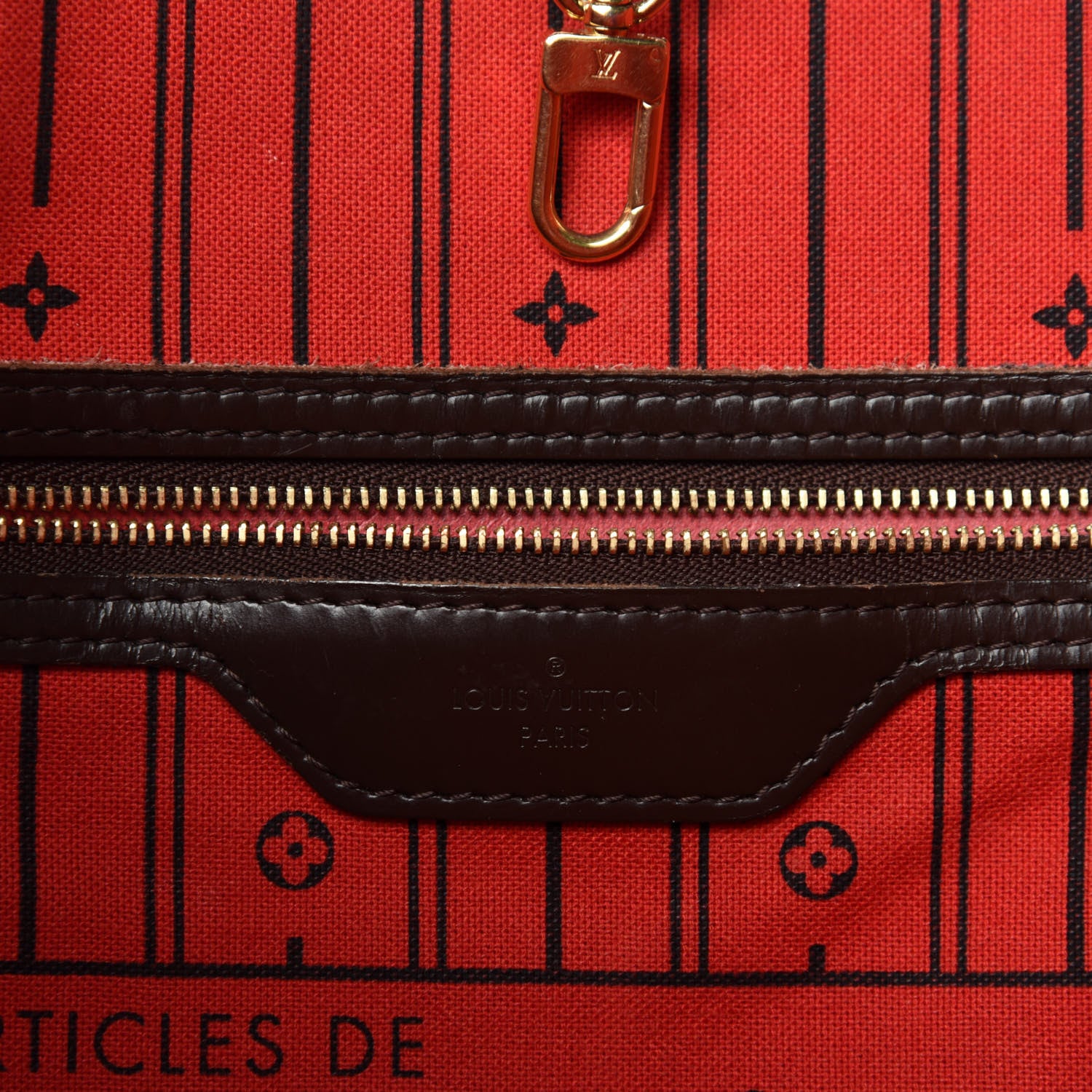 Louis Vuitton Damier Ebene Neverfull GM 18 of 21