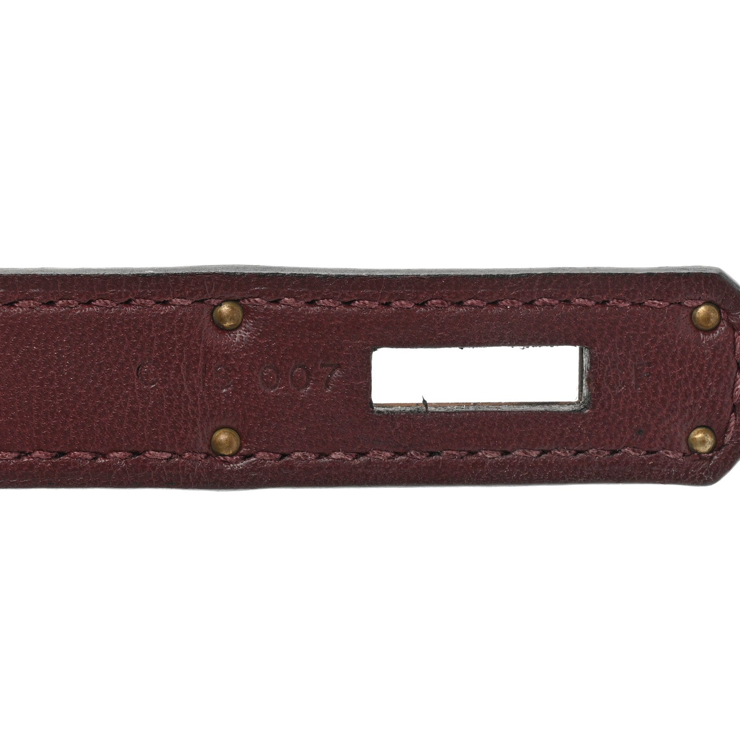 Hermes Swift Verso Jypsiere 28 Bordeaux Rose Extreme 7 of 16