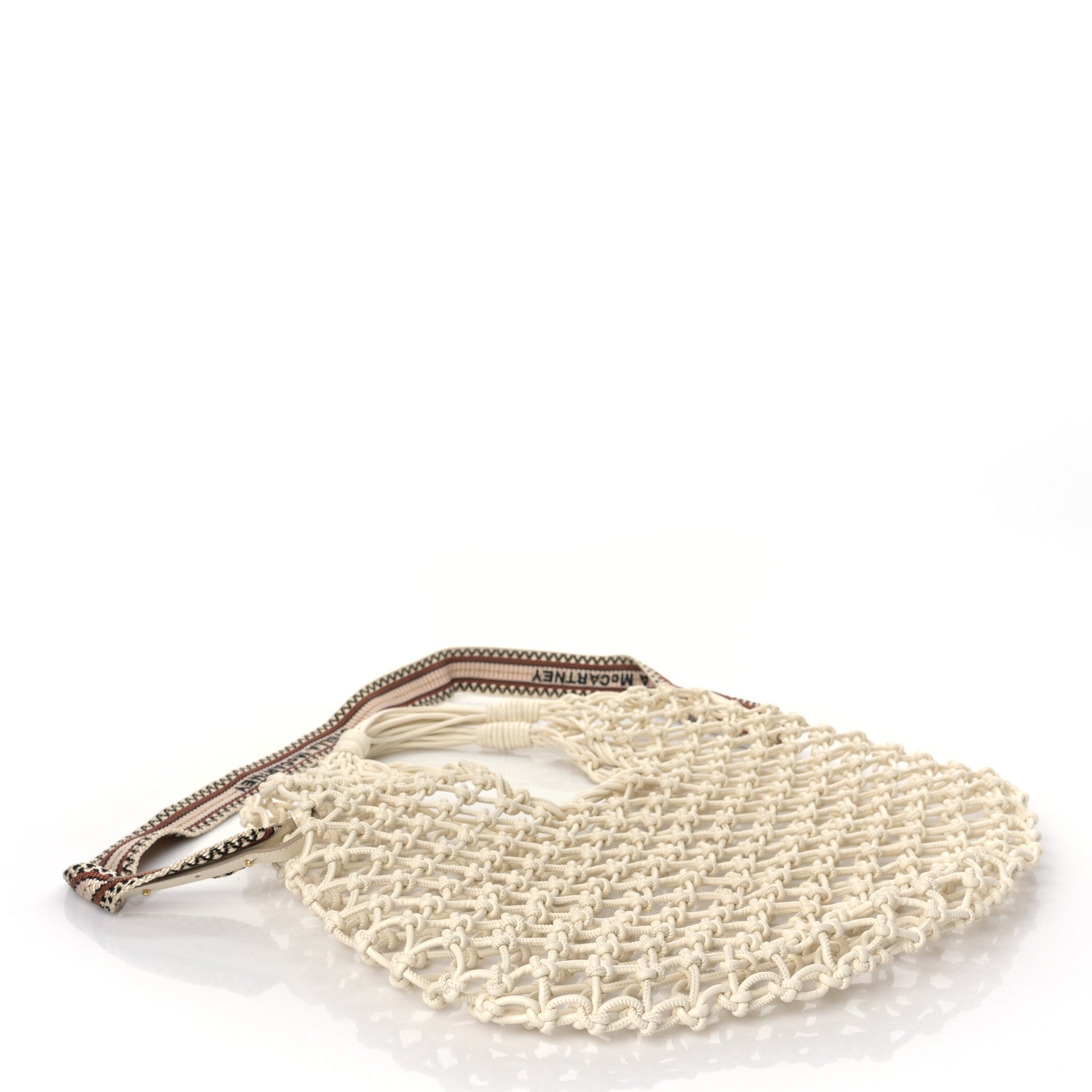 Stella McCartney Alter Nappa Knotted Structure Tote White 4 of 7