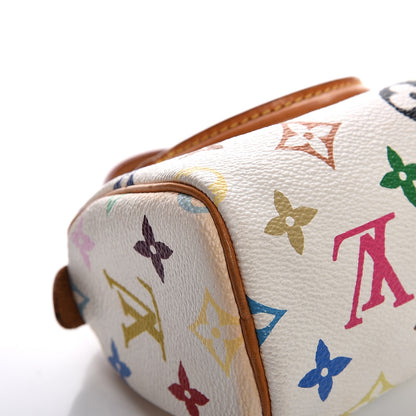 Louis Vuitton Monogram Multicolor Mini Sac HL Speedy White 11 of 13