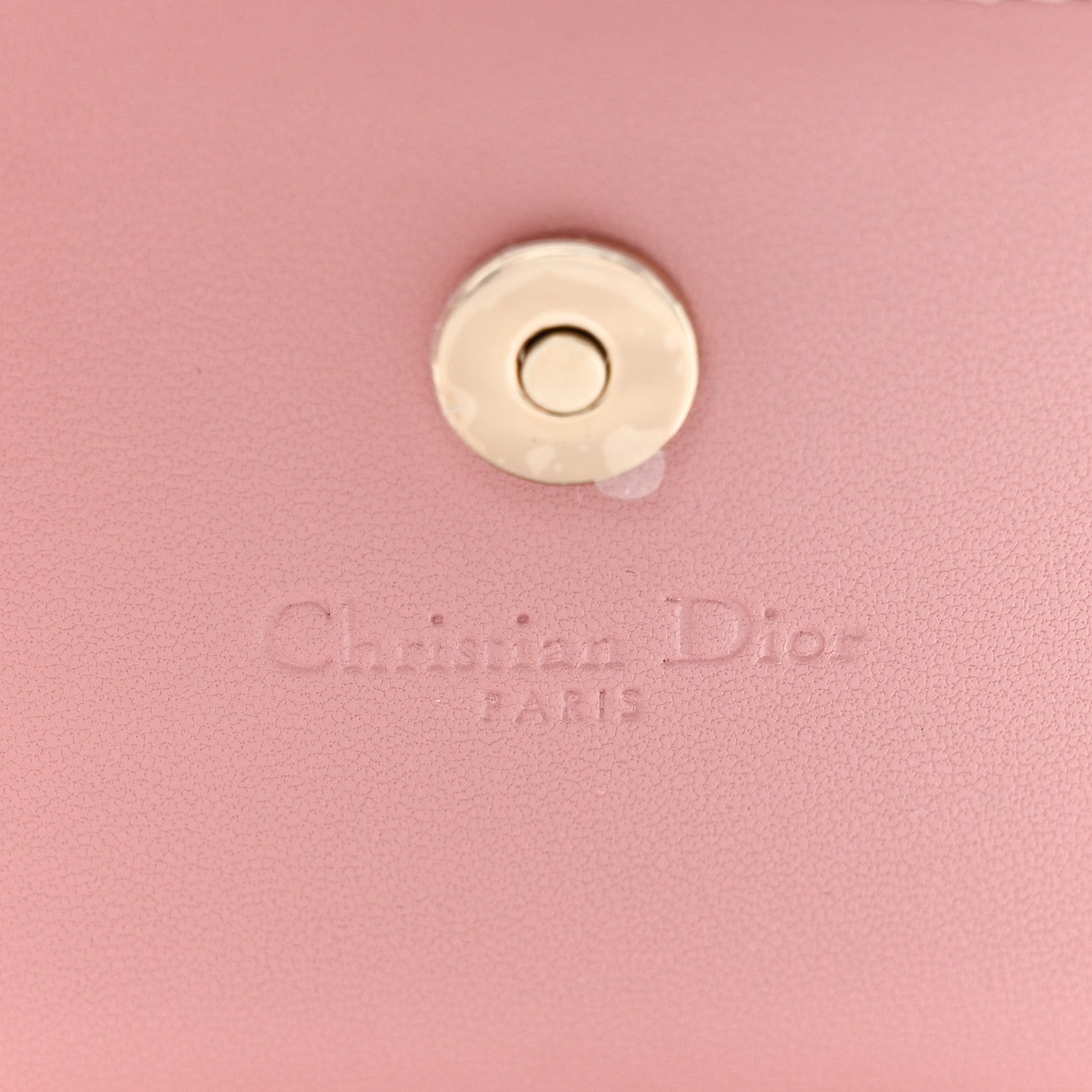Christian Dior Lambskin Cannage Miss Dior Glycine Wallet Pink 7 of 10