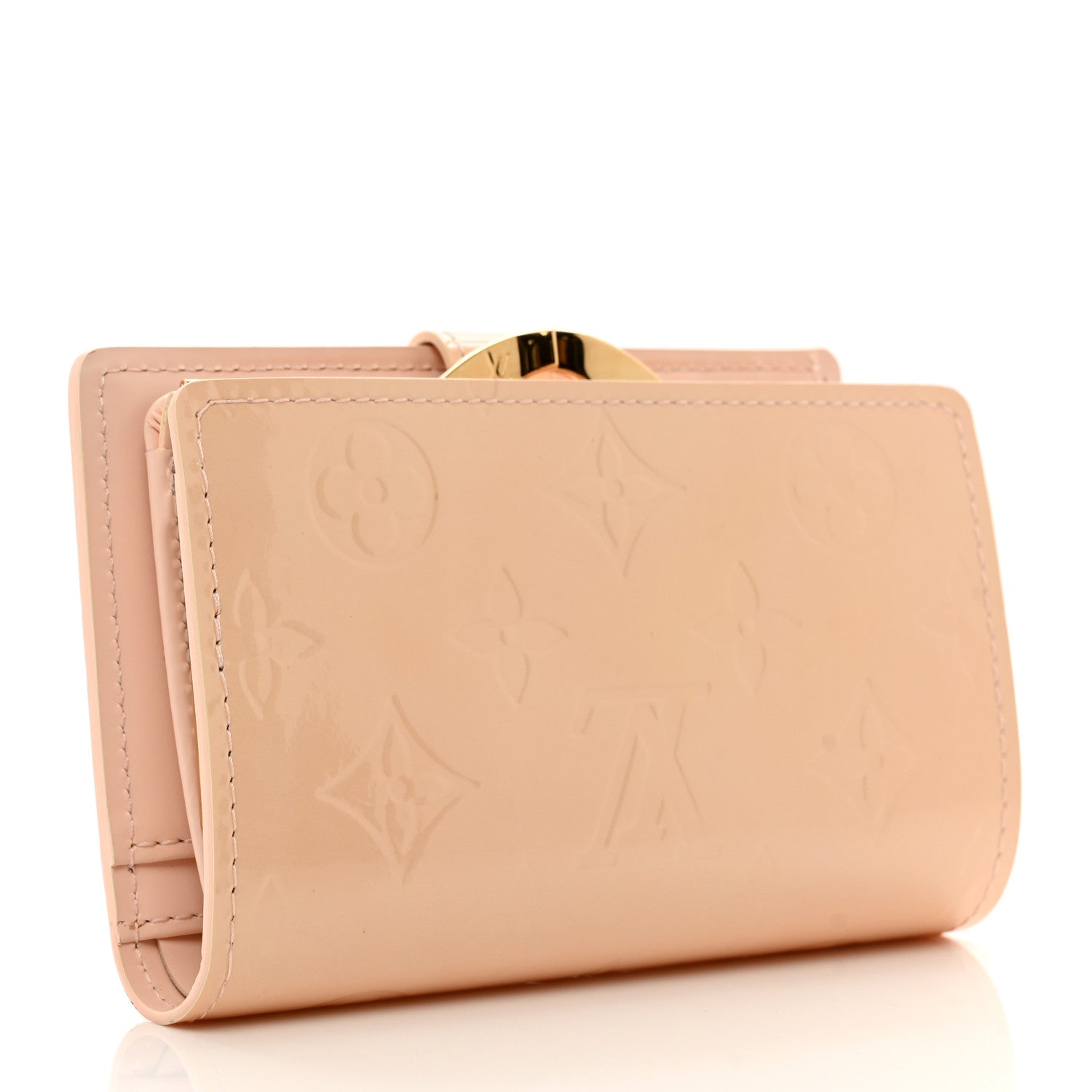 Louis Vuitton Vernis French Purse Wallet Marshmallow 3 of 7