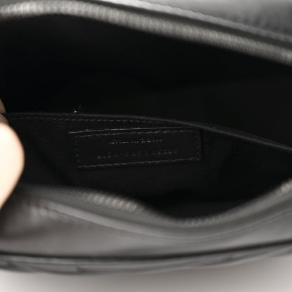 Saint Laurent Calfskin Matelasse Monogram Monochrome Lou Camera Bag Black 7 of 10