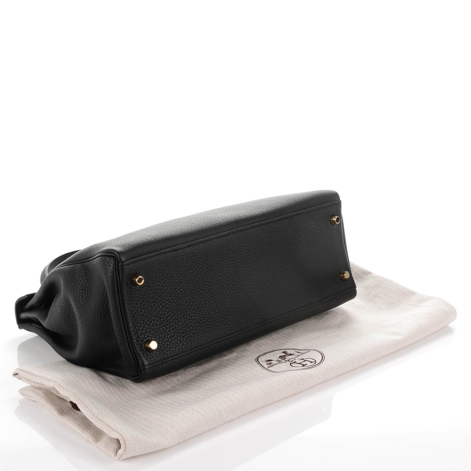 Hermes Togo Kelly Retourne 32 Black 5 of 22