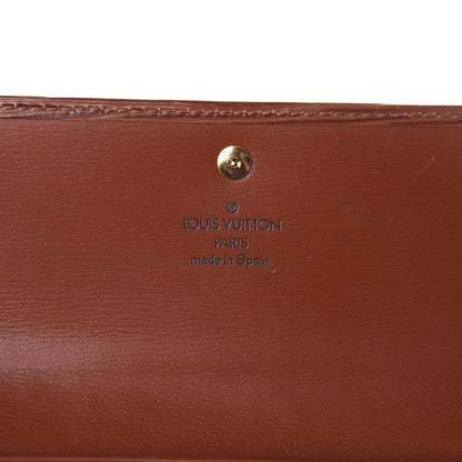 Louis Vuitton Epi Porte Tresor International Wallet Kenyan Fawn 5 of 5