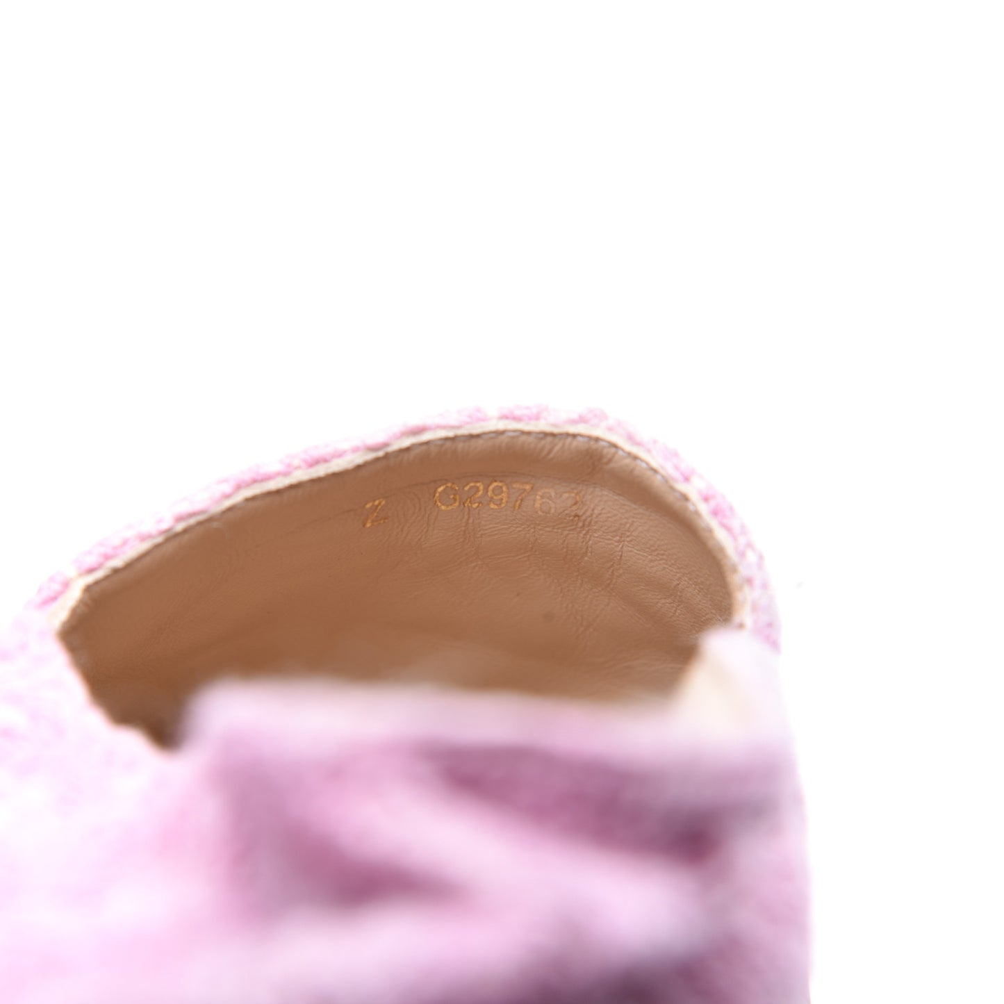 Tweed Patent CC Espadrilles 36 Pink Black