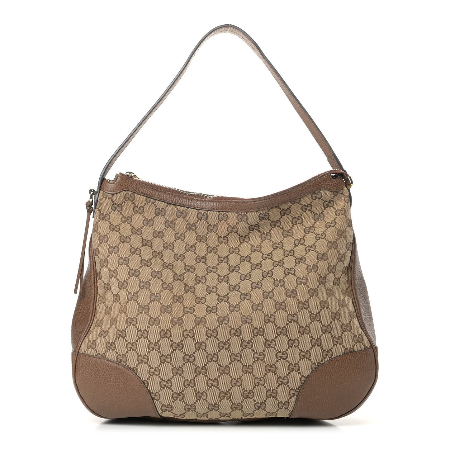 Soft GG Monogram Large Margaux Hobo Brown