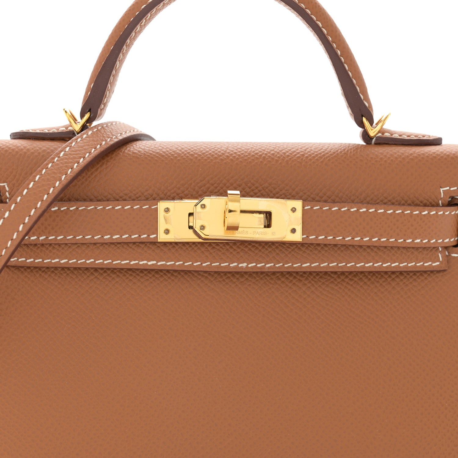 Hermes Epsom Mini Kelly Sellier 20 Gold 8 of 11