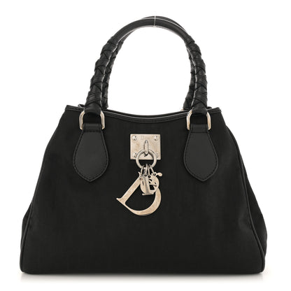 Christian Dior Nylon Monogram Small Lovely Tote Black 1 of 11