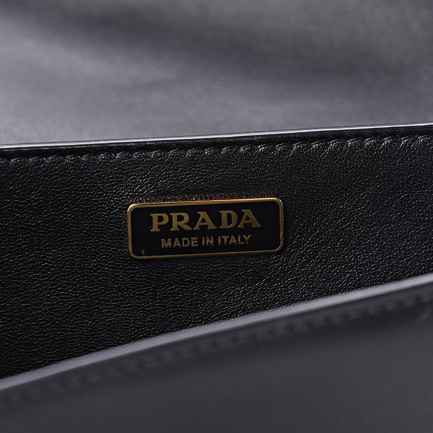 Prada Calf Hair City Calfskin Cahier Bag Granato Black 6 of 9