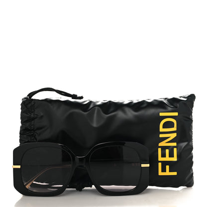 Fendi Acetate Fendigraphy Sunglasses FE40065I Black 7 of 7