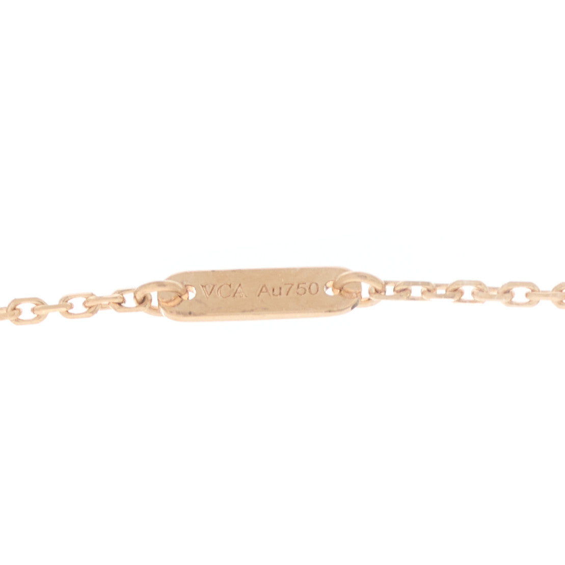 18K Rose Gold Sweet Alhambra Pendant Necklace
