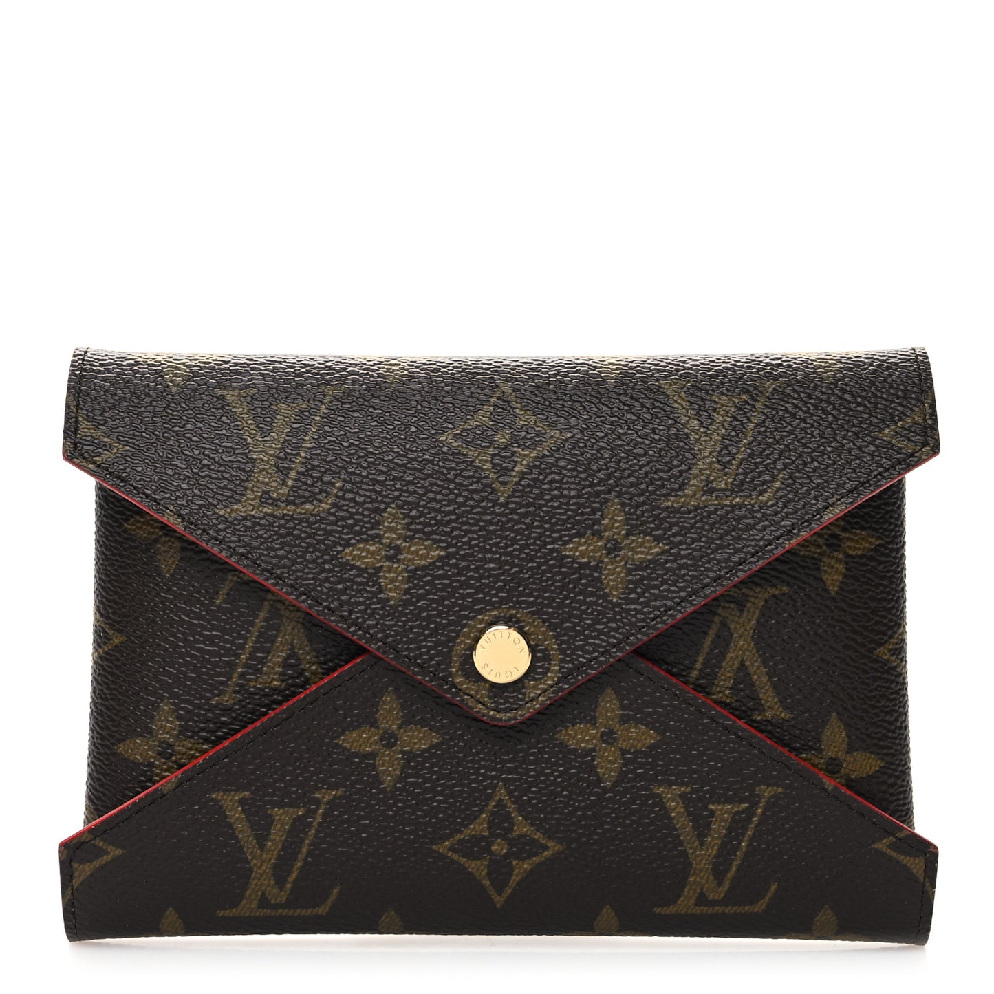 Monogram Medium Kirigami Pochette Insert Coquelicot