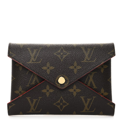 Louis Vuitton Monogram Medium Kirigami Pochette Insert Coquelicot 1 of 9