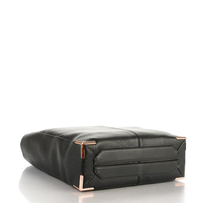 Alexander Wang Pebbled Calfskin Prisma Skeletal Tote Black Rose Gold Hardware 4 of 6