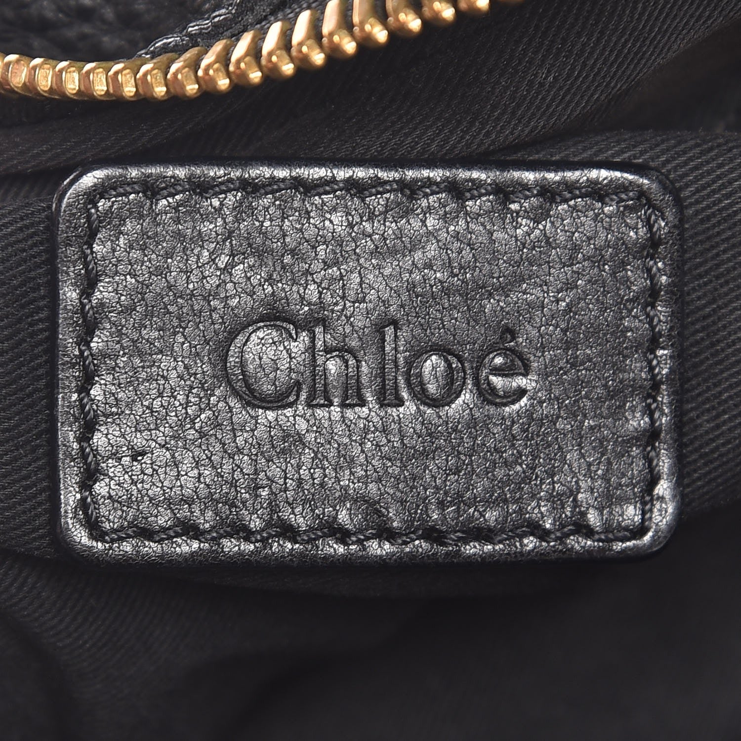 Chloe Calfskin Medium Paraty Black 6 of 9